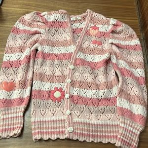 Love shack fancy button down sweater
